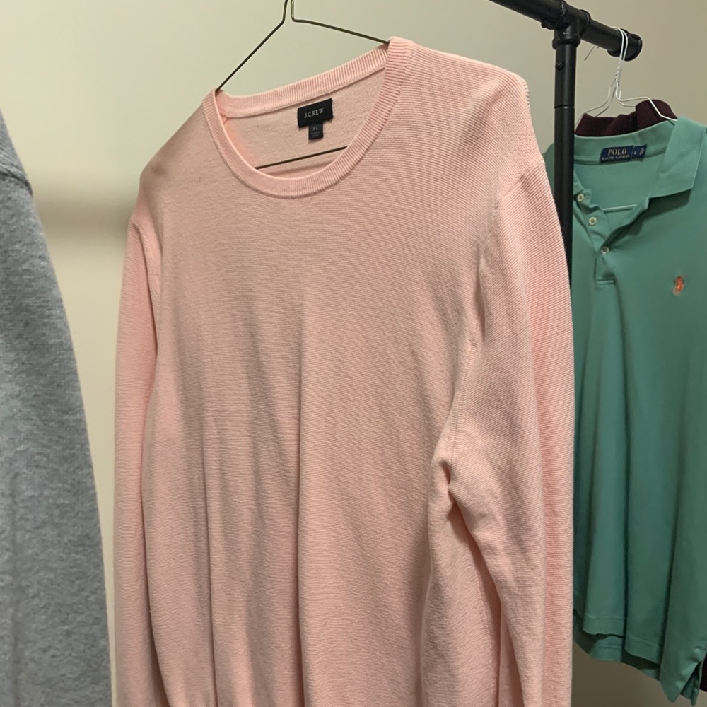 Pink J Crew Sweater